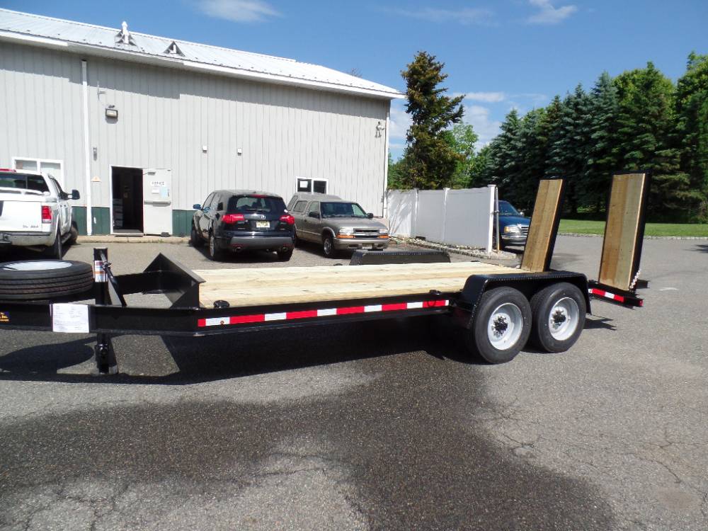 Heavy Duty 16000 Lb Gvwr Equipment Trailer Aluminum Trailers For Sale 3222