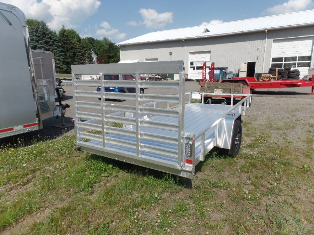 ATV Trailer / 2 Place, 6X14 single axle, All Aluminum - Aluminum ...