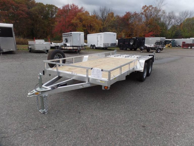 EXAMPLE / 82” wide by 16 ft. long Landscape / Utility Trailer Aluminum ...