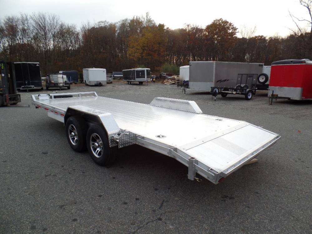 EXAMPLE / Open Car Trailer, 18 ft. Long Deck, All Aluminum Frame and ...