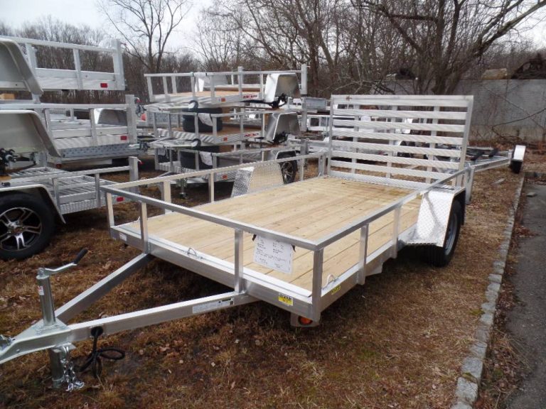 OPEN ALUMINUM FRAME UTILITY TRAILERS 12 FT , 14 FT LENGTHS - Aluminum ...