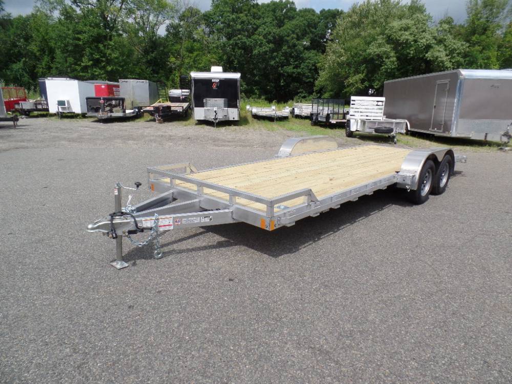 Two Side X Side Trailer, 22 ft. long deck,lightweight 1,866 lbs. empty ...