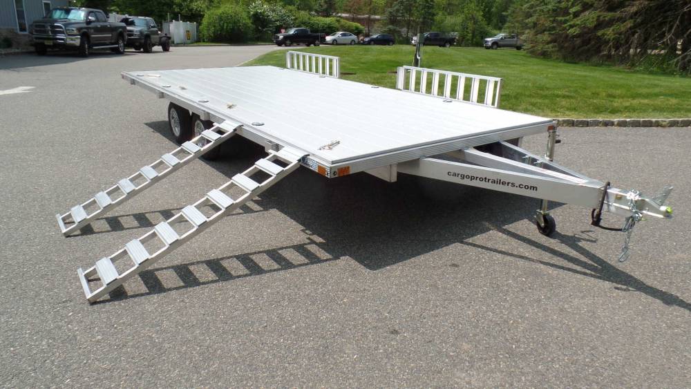 Four Quad Trailer, when you deserve the best. All Aluminum, No Wood ...